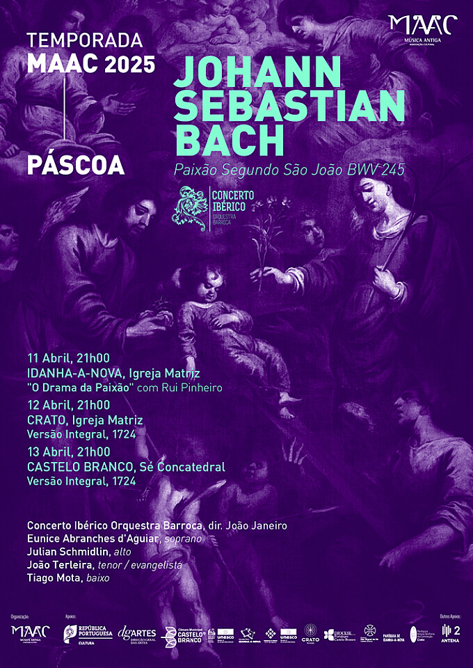JOHANN SEBASTIAN BACH 1685-1750 PAIXÃO SEGUNDO SÃO JOÃO, BWV 245