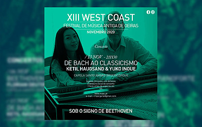 Concerto “De Bach ao Classicismo”  - Yuko Inoue, pianoforte | Ketil Haugsand, cravo