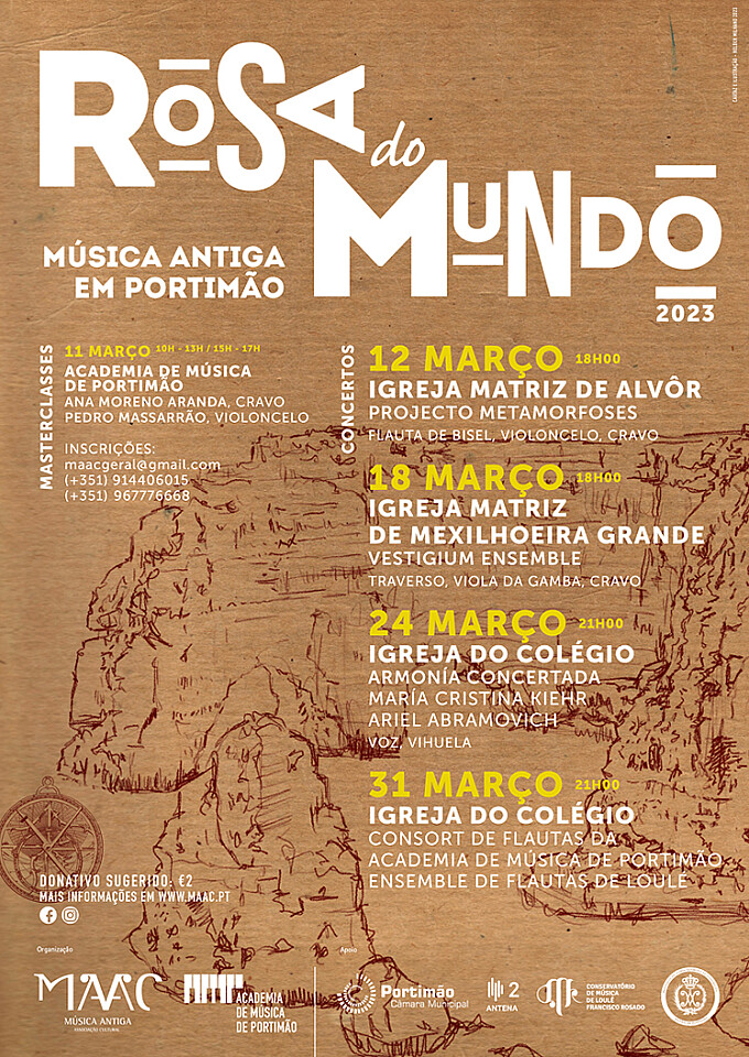 Rosa do Mundo  2023 - Música Antiga em Portimão